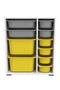 Hanah Home Zen 2D2K6U - Blanco, Gris, Amarillo